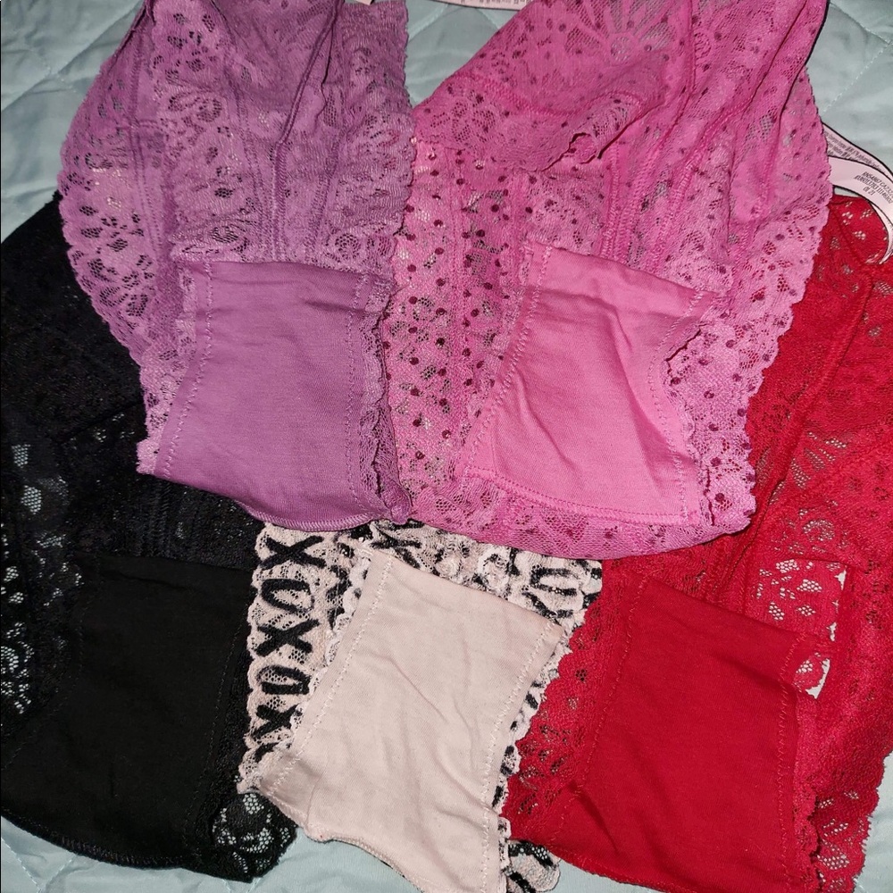 Victoria secret Lace Cheeky panties set size Extra Small NWT - Picture 5 of 15